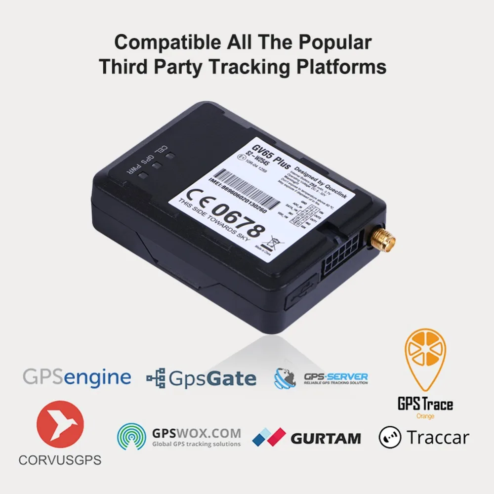 Queclink GV65 плюс автомобиля gps трекер ГЛОНАСС локатор Localizador Rastreador gps мини gps Veicular GSM Автомобильный трекер устройство 8 в-32 В постоянного тока