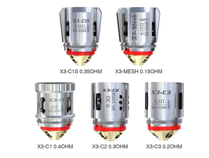 3 шт./лот Оригинал IJOY сменная катушка 0.15ohm KM1/0.13ohm DM M3/0.15ohm M2 подходит Ijoy Катана Subohm