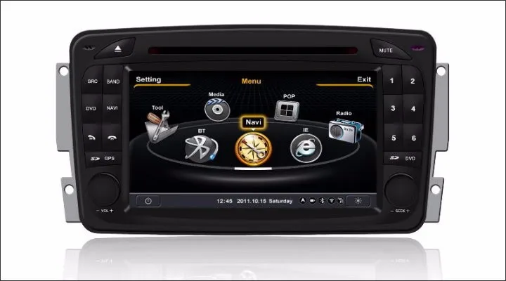 Clearance Liislee For Mercedes Benz G Class W463 1998~2004 Car Radio Audio Video Stereo DVD Player GPS Navigation S160 Multimedia System 5