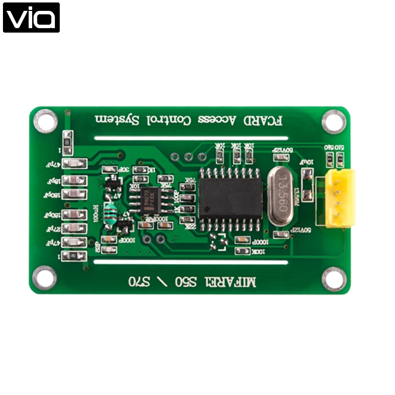 

FC-2812M Direct Factory IC Card Embedded Access Control Board Porous-bit Design Support Door Sensor Alarm