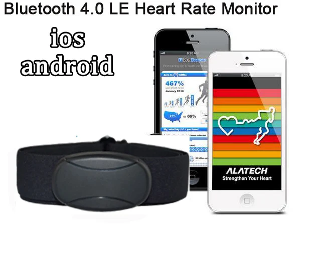 Heart Rate Monitor Sensor Strap Chest Belt for Wahoo Strava Runtastic