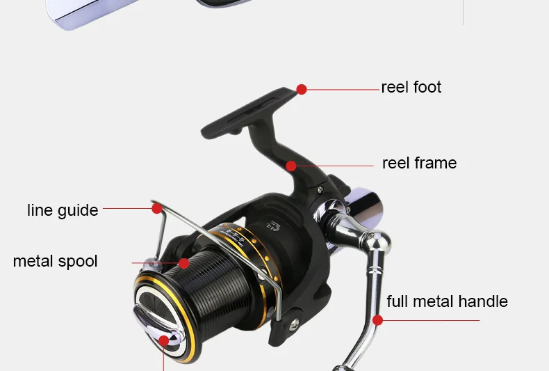 Molinete de Fiação Carretel de Água Carretel de Pesca 13 + 1bb Yuyu Pesca 8000 10000 Metal Carretel Salgada Catfish Surfcast Peixe Mar 6000 7000 5 Carretilhas de pesca
