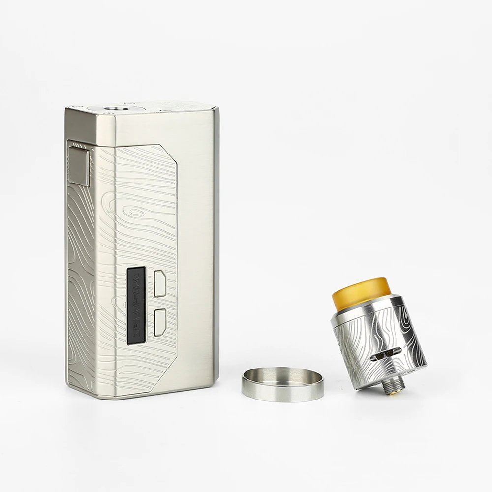 Wismec Luxotic MF Box Kit W/O Screen with 7ml Squonk Bottle & Guillotine Version 2 RDA Electronic Cigarette Vape VS Luxotic BF Wismec Luxotic MF Box Kit W/O Screen with 7ml Squonk Bottle & Guillotine Version 2 RDA Electronic Cigarette Vape VS Luxotic BF