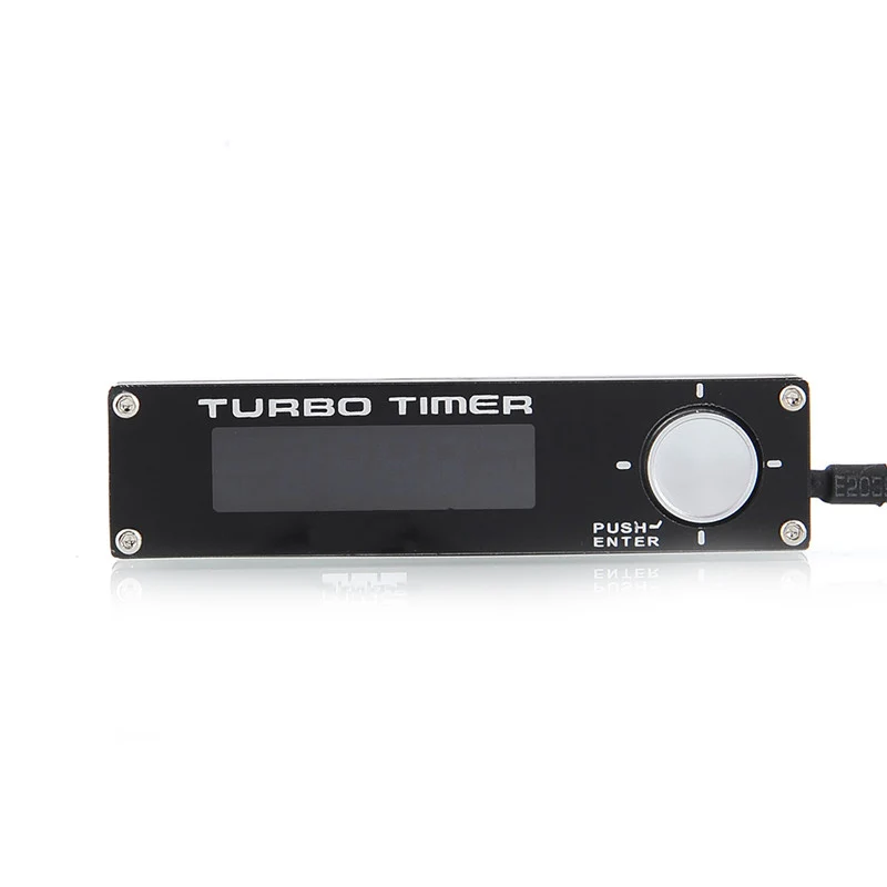 

Universal Car Turbo Timer Black Type-0 with Orginal Logo Red/White/Blue Led