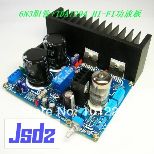 

6N3 tube TDA7294 amplifier board kit