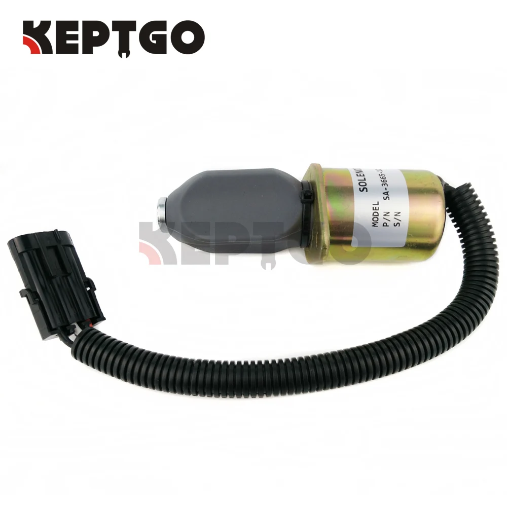 12В запорный электромагнитный клапан для Yanmar Cummins Synchro Start 3919422 3927152 3934171|Детали