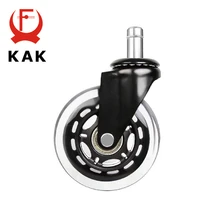 KAK-roues universelles muettes de 3