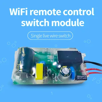 

Smart WiFi Wireless for Amazon Echo for Google Home Single Fire Switch Module