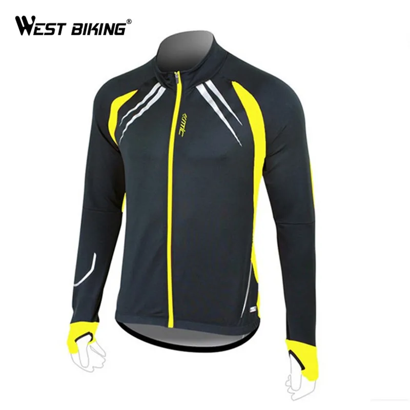 

WEST BIKING Winter Cycling Clothing Fleece Thermal Ropa Ciclismo Outdoor Sport Jacket MTB Hiking Bike Bicycle Cycling Jersey