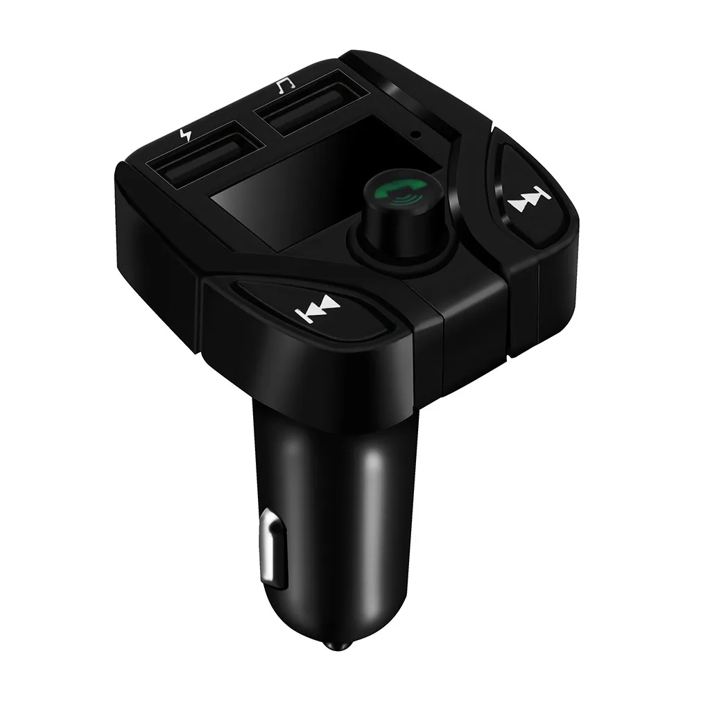 

5 V 3.4A Dual USB Car Charger With Display 12 To 24 V FM Transmitter Mini MP3 Player Bluetooth Modulator Handsfree Support TF