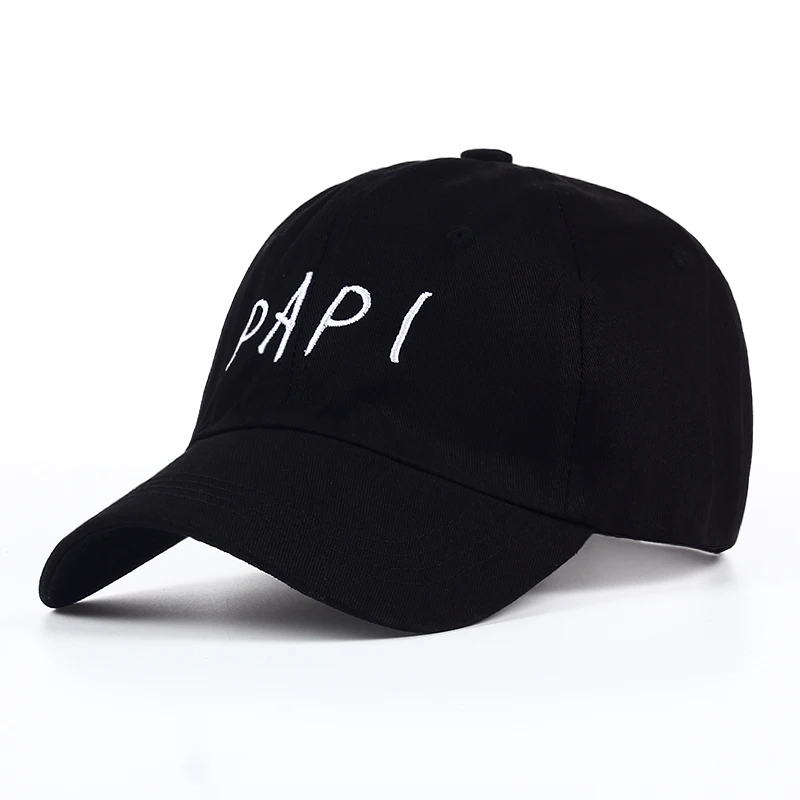 Voron Papi вышивка бейсболка Мужская Женская мода Papi DAD Cap хип-хоп Snapback кости шапки стиль 6