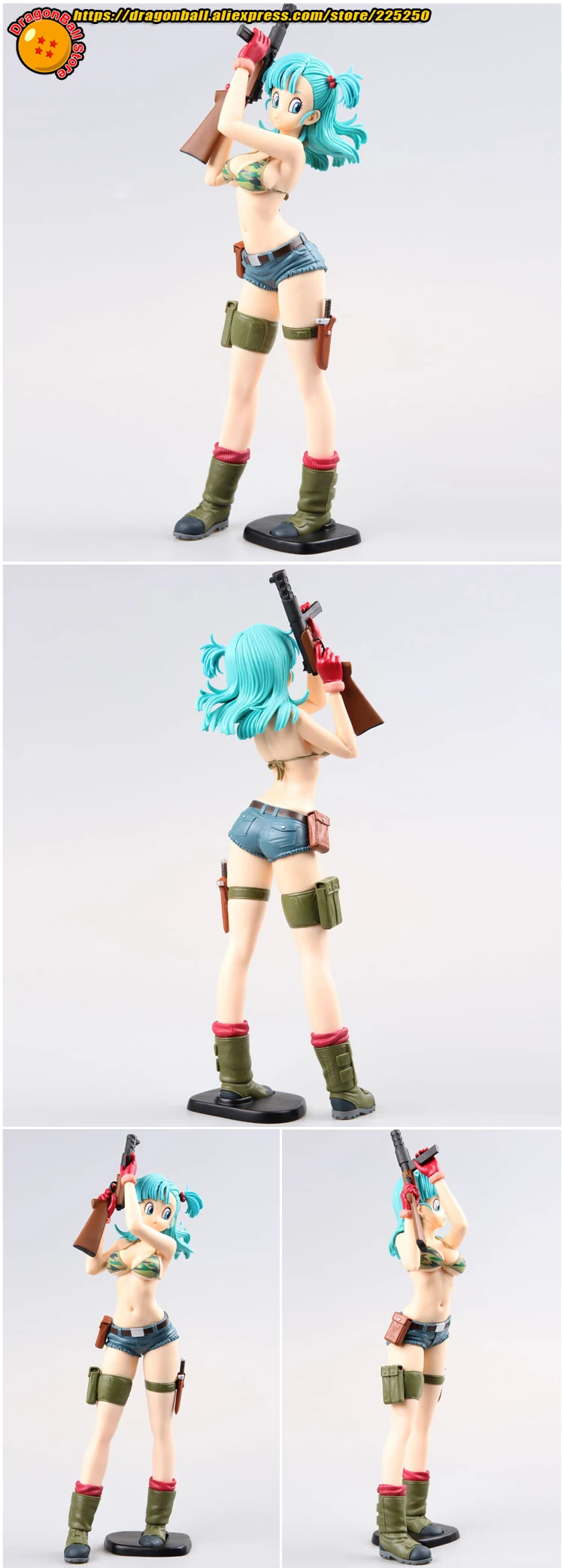 Японское аниме "Dragon Ball" Banpresto Glitter& Glamours Коллекционная Фигурка-Bulma(нормальный цвет ver