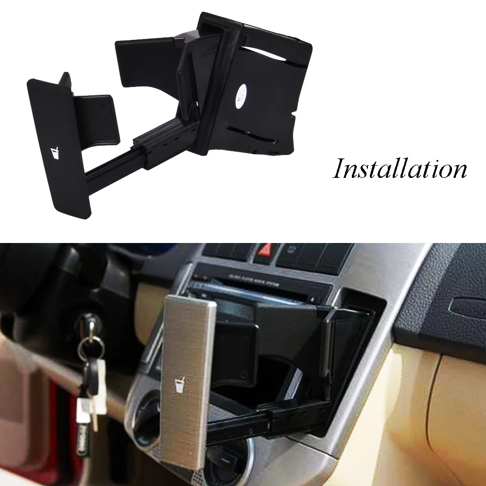 Черный Центральный держатель стакана для напитков 6Q0858602G 6Q0858602E VW Polo 9N 2002 2003 2004 2005