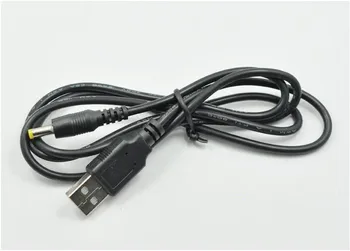 

1M USB To DC 4.0x1.7mm Plug 5V Power Charging Cable Supply For PSP 1000/2000/3000 Charge Cable 100pcs/lot