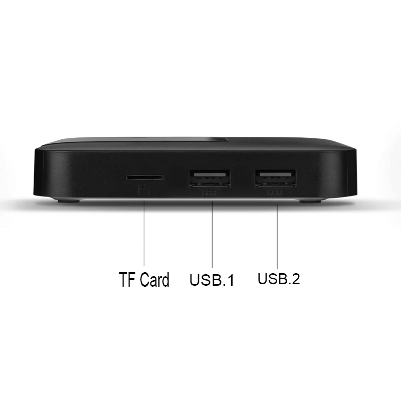 TANIX TX3 البسيطة الروبوت 7.1 مربع التلفزيون الذكية Amlogic S905W 1G/2 GRAM 8/16g ROM رباعية النواة DDR3 2.4G/5G واي فاي H.265 1080 P تعيين كبار مربع TX6