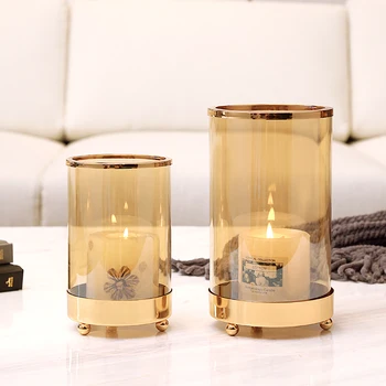 

Hurricane candleholder Candle stand holder Candle holders for table decorations Candlestick Dining-room decoration