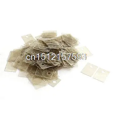 

300pcs 13mm x 18mm x 0.12mm Mica Insulator Sheet