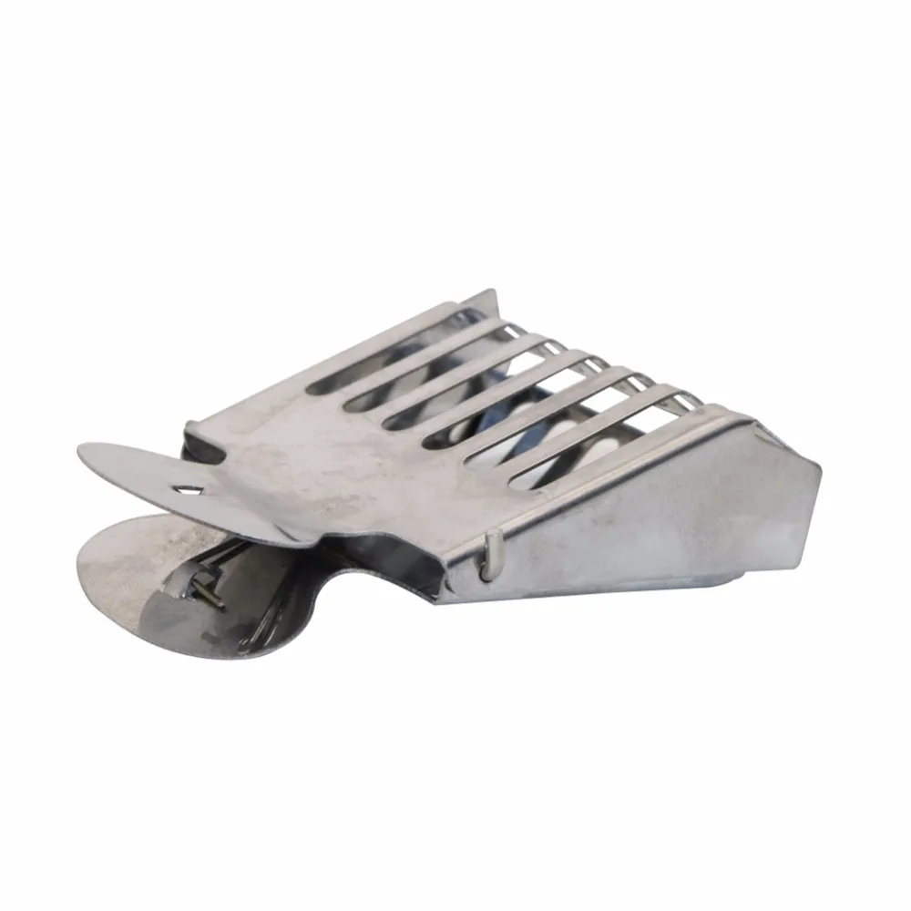 Queen Bee Catcher Clip Isolation Trap Box Stainless Steel Bee Prisoner Cages Beekeeping Equipment Apiculture Beekeeper Tool