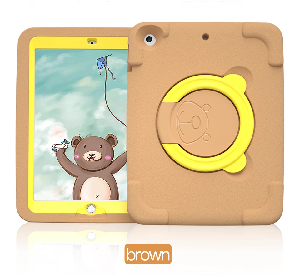 PZOZ For iPad case 9.7 Air 12 mini 1 2 3 4 5 6 Shockproof Safe EVA case Soft Non-toxic children for iPad Holder case