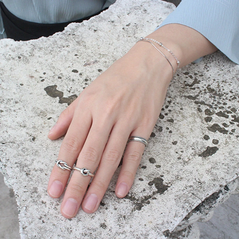 Большие J.W трендовые женские кольца разных стилей, складные кольца, настоящее 925 пробы, серебряное регулируемое кольцо, S925 кольцо на палец, Пляжное ювелирное изделие для ног