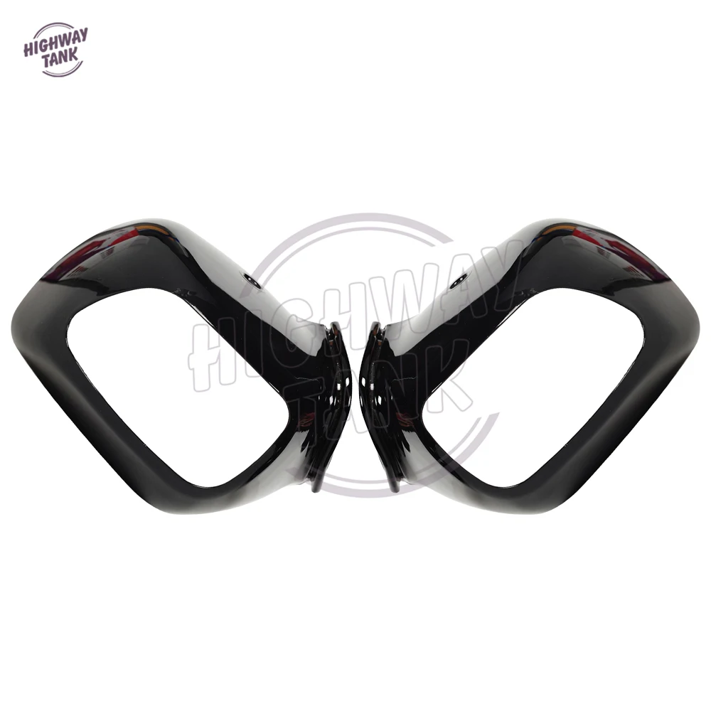 Left & Right Black Motorcycle Rear View Mirrors Cover case for Honda Goldwing GL 1800 F6B 2013 2014 2015 photo