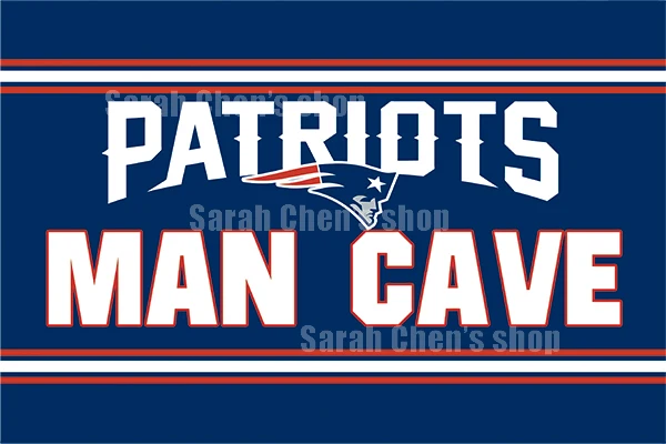 New England Patriots 3 X 5 Nfl Licensed Man Cave Flag Banner Free Shipping Man Cave Flags Flags Free Shippingnew England Patriots Aliexpress
