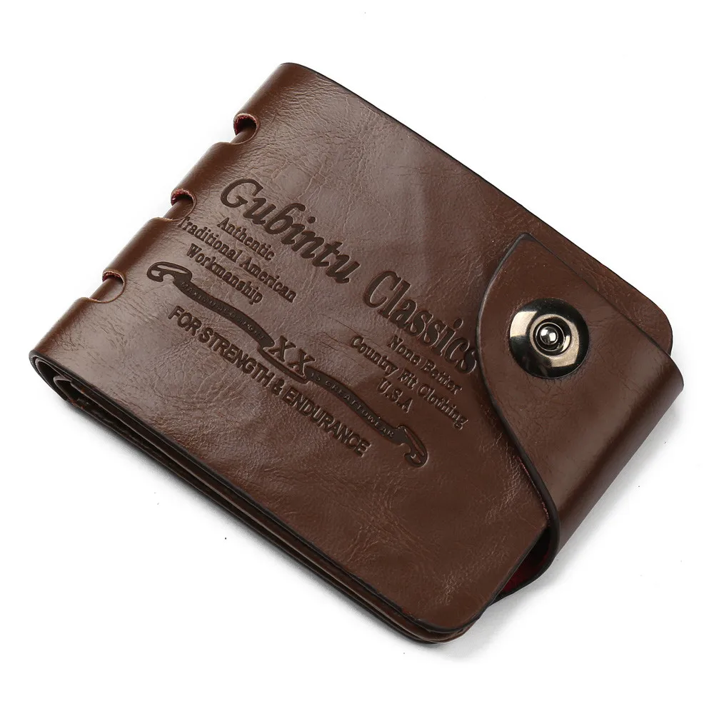 

Sleeper #2001 Men Mini Leather Credit Card ID Coin Holder Money Clip Wallet free shipping