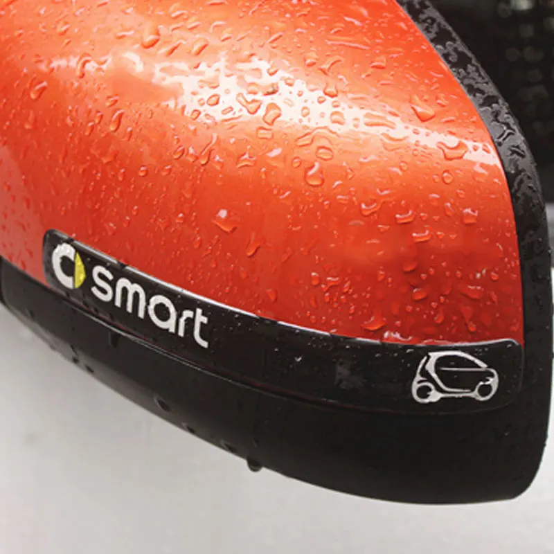  Smart Fortwo Forfour453 451 450Rearview Mirror Sticker Thicken Anti-collision Car Sticker Door Prot - 32796665911