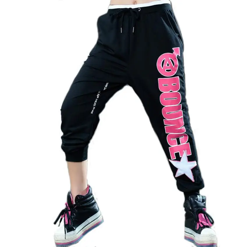 Pantalons Danse Enfant Paillettes Sequins - Hip-Hop Jazz Latin - Garçon Fille 2-16 Ans