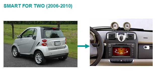 Best Free shipping special car dvd gps player for Mercedes-Benz Smart  2006-2010 0