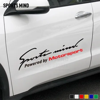 

Customizable MOTORSPORT Car Sticker Decal Car Styling For Bmw Honda Audi VW Volkswagen Golf Seat Toyota Ford Focus Accessories
