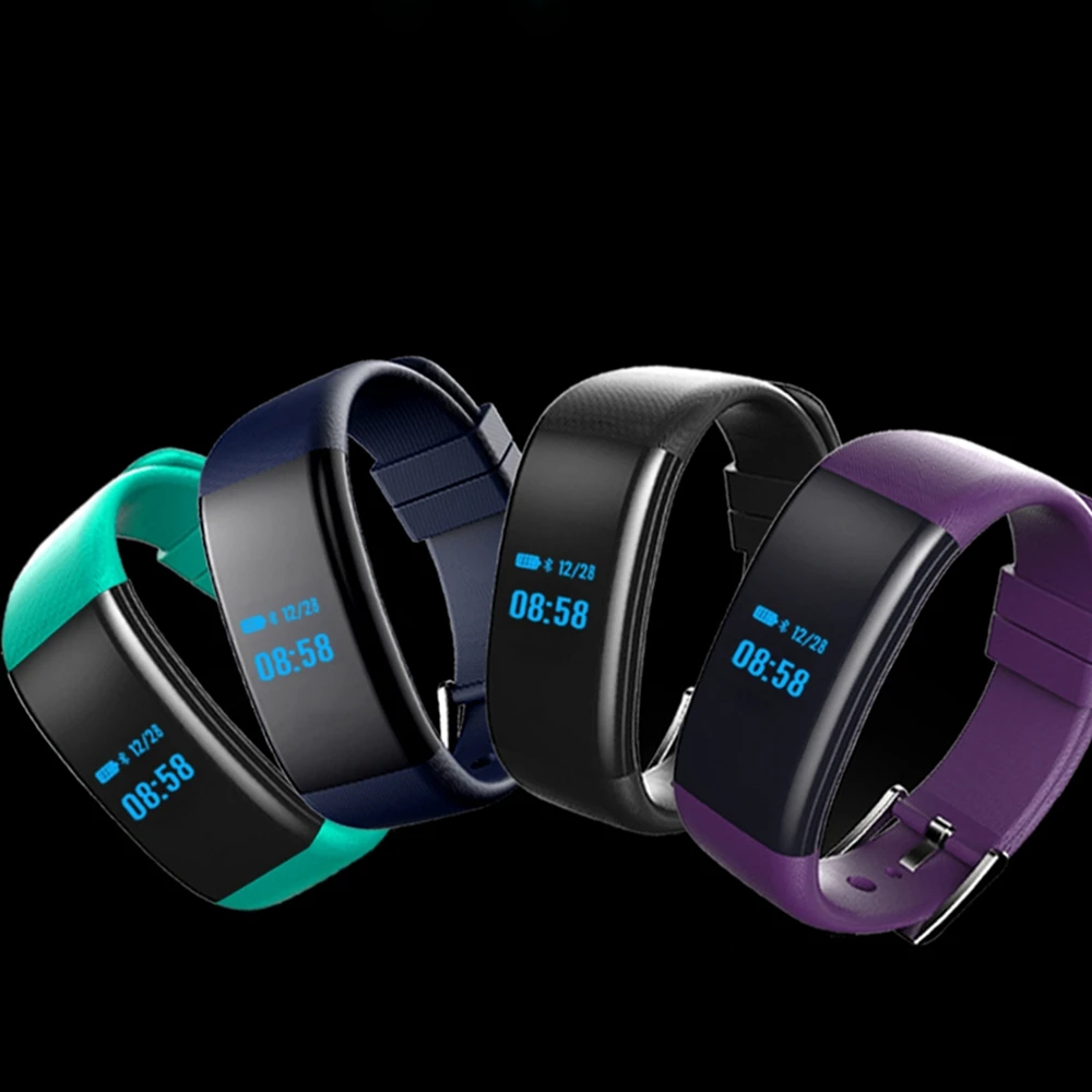 Умный браслет часы IP68 Водонепроницаемый Плавание SmartBand Браслеты удаленного