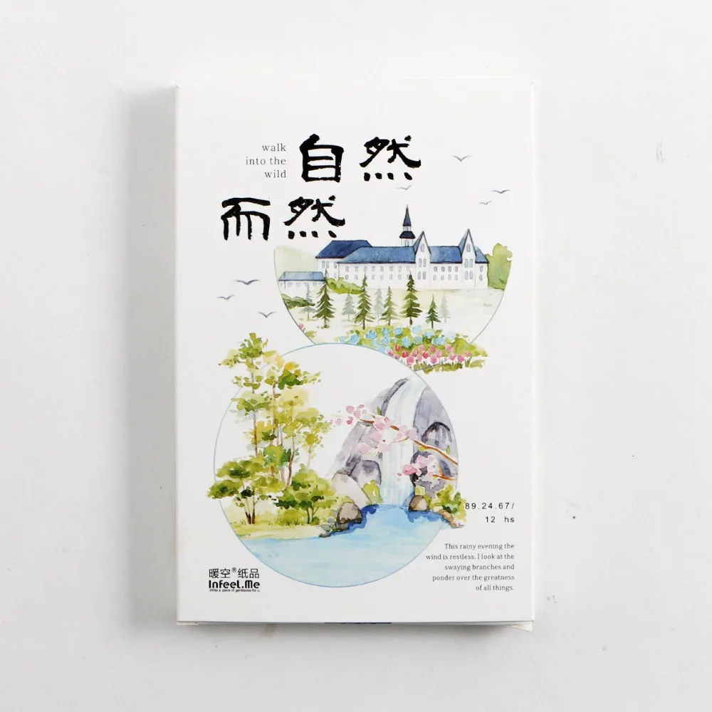 30 Sheets/Set Walk Into The Wild Postcard/Greeting Card/Message Card/Birthday Letter Envelope Gift Card | Канцтовары для офиса и