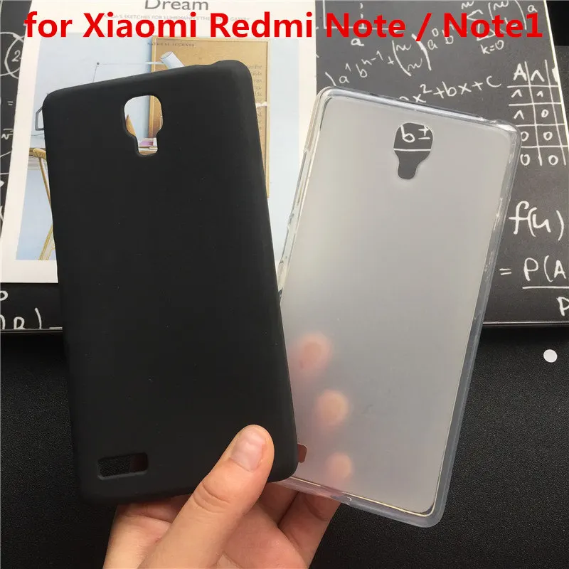 

Case for Redmi Note Cover Fundas Para Soft Silicone Phone Cases for Xiaomi Redmi Note / Note1 Protect Plain Back Coque Shell Bag