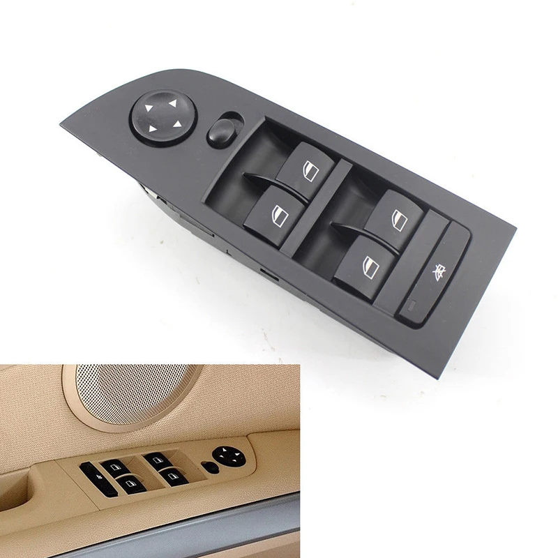 

Black Window Mirror Switch Control for BMW E90 318i 320i 325i 335i