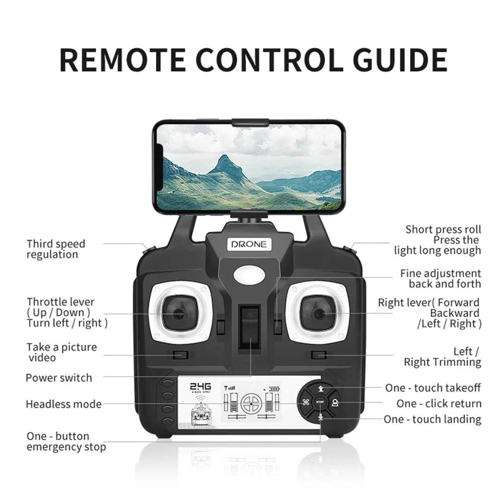  Automatische Rückkehr Drone WIFI Dual GPS Elektrische Kamera RC Hubschrauber Smart Folgen Kunststof