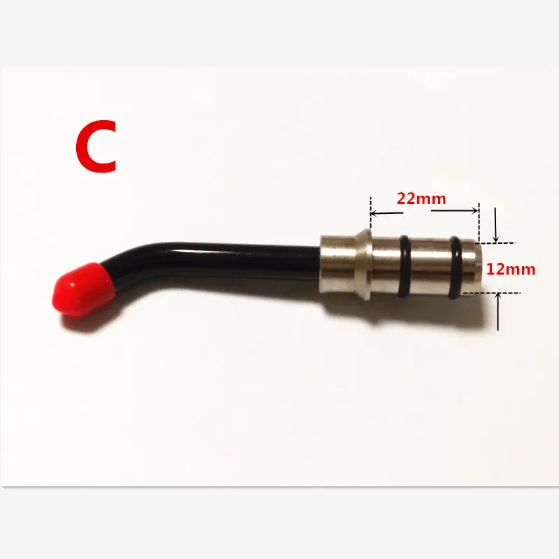 1 шт. Универсальный наконечник оптического волокна стержень для стоматологической отверждения светильник 3 типа для вашего выбора - Цвет: C
