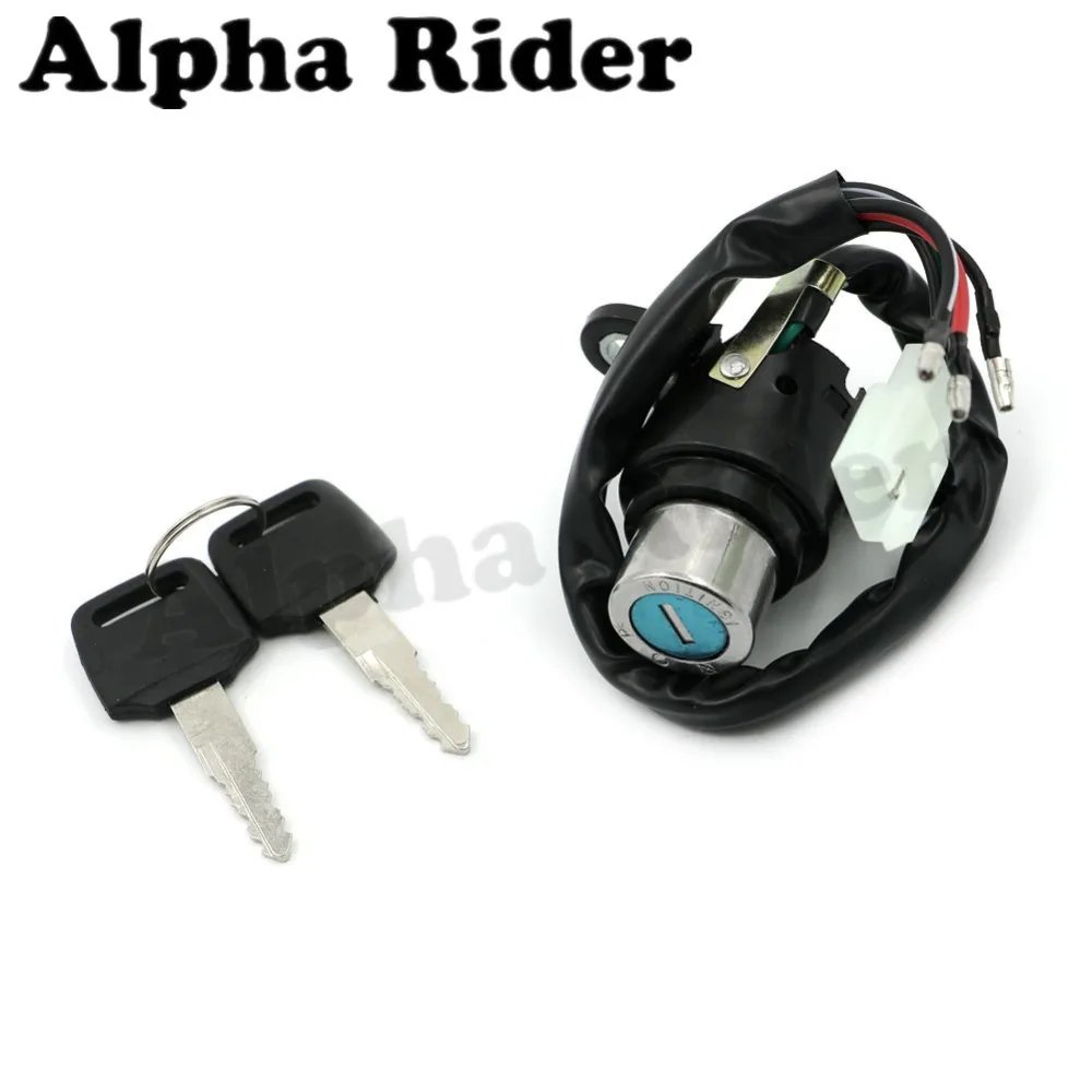 Motorcycle Durable Ignition Switch Lock Key Set for Honda Magna 250