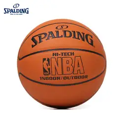 Оригинальный SPALDING NBA президент Подпись крытый и открытый общий Баскетбол PU7 Баскетбол (Стандартный Мужской игровой мяч) 74-600Y