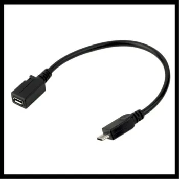 

480Mbps 20cm microUSB B Male Female M/F Extension Charging Cable Cord Wire Converter Adapter