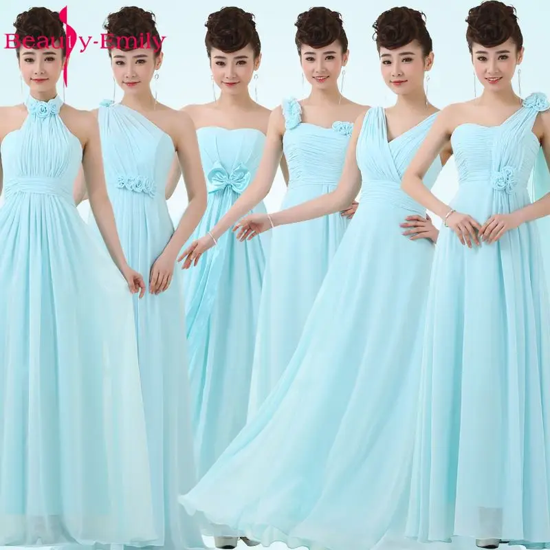 Lange Licht Blau Kleid Brautjungfer Kleid 17 Chiffon Formale Kleider Der Partei Hochzeit Feste Pastell Blau Party Kleider Fur Junioren Bridesmaid Dresses Party Dresses For Juniorsblue Dresses Bridesmaid Aliexpress