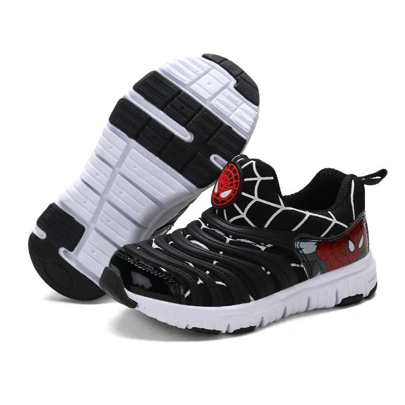 Caterpillar Boys Girls Sneakers Casual Shoes Spiderman Baby Children Hot Sport Soft Sole Breathable Kids Anti-Slippery Shoes  (40) - 
