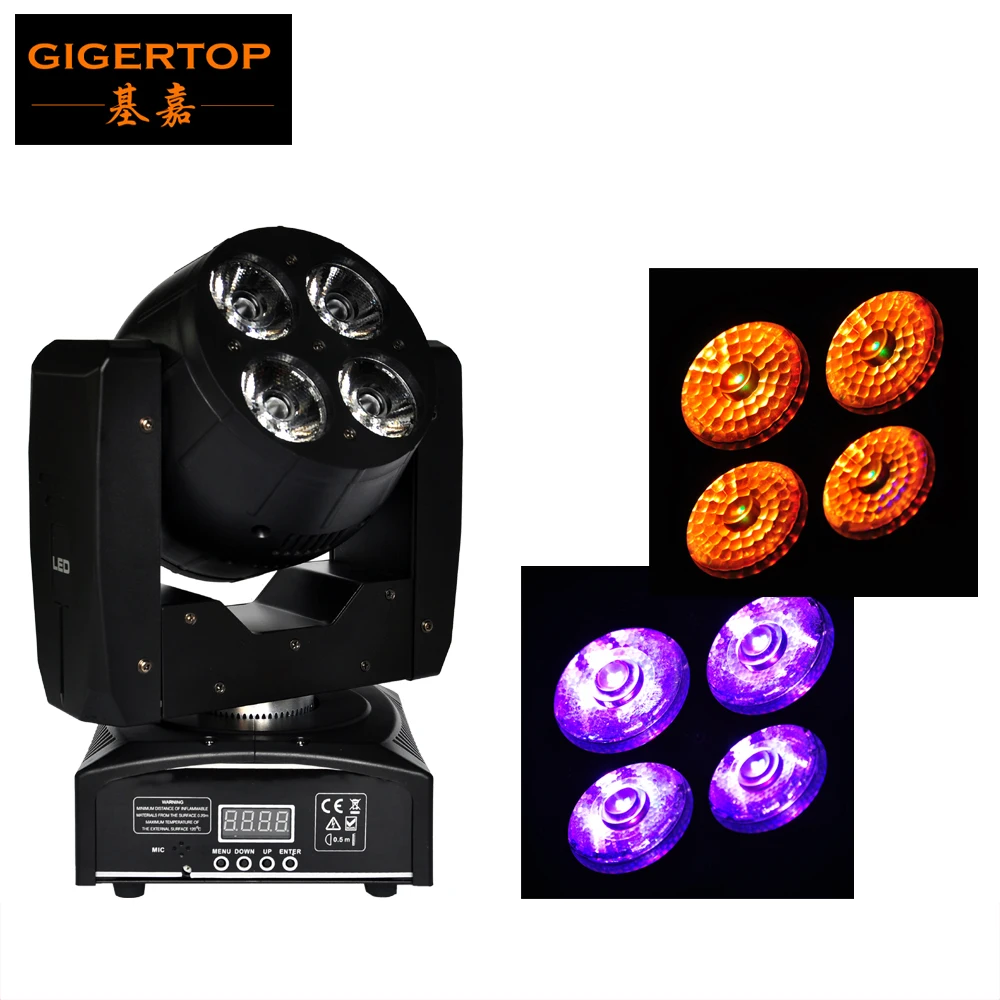 

TIPTOP TP-L6W2 8*15W Two-Side LED Moving Head Light Beam+Wash Effect Two Face Y Axis Endless Rotation OSR-AM LED High Power
