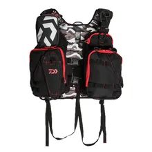 DAIWA рыболовный жилет для отдыха Открытый дышащий Спорт мульти-функция Мульти Карманный специальный открытый светоотражающий Рыболовный Жилет