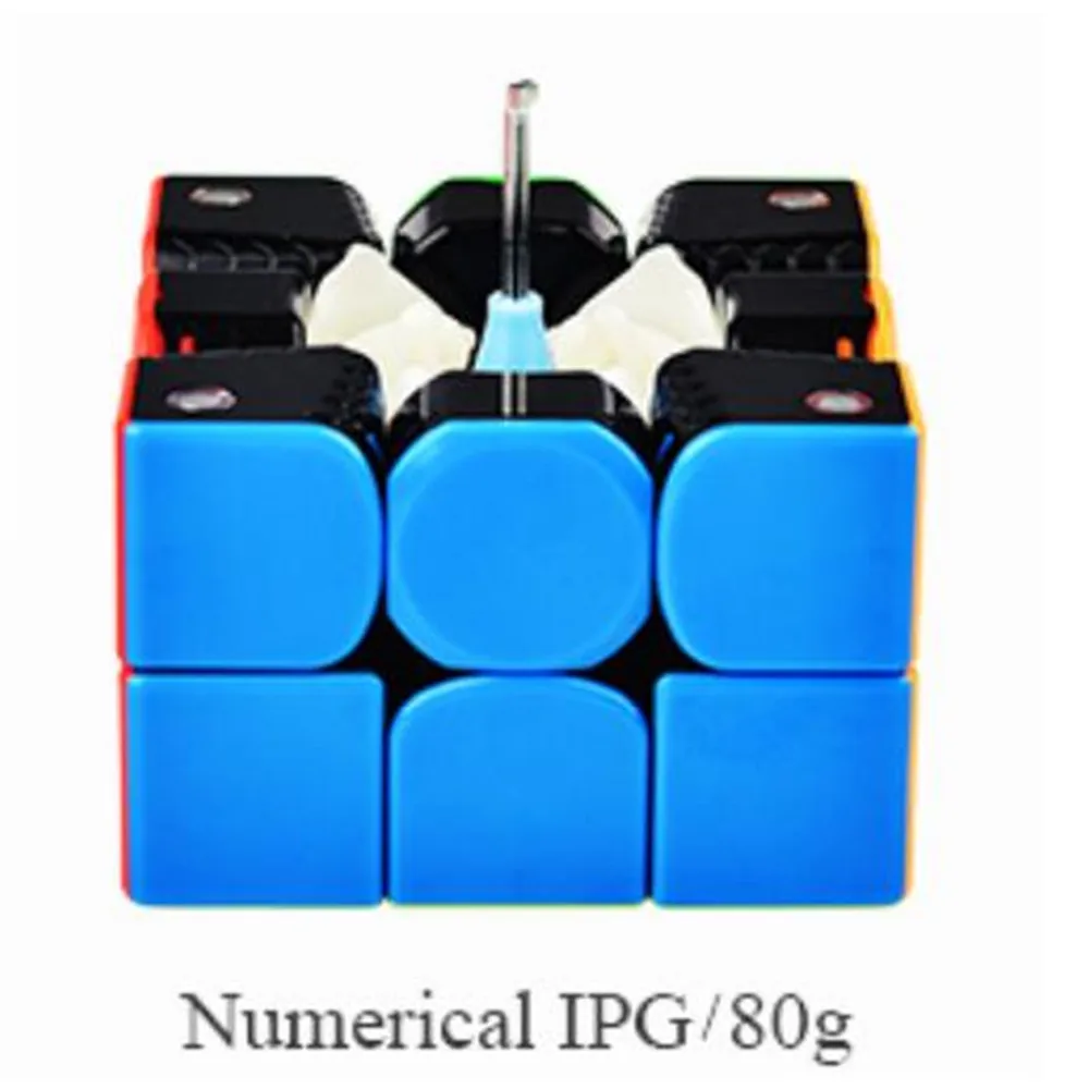 GAN 356 X stickerless speed cube GAN356 X черный магический куб GAN 356X cube - Цвет: Numerical IPG color