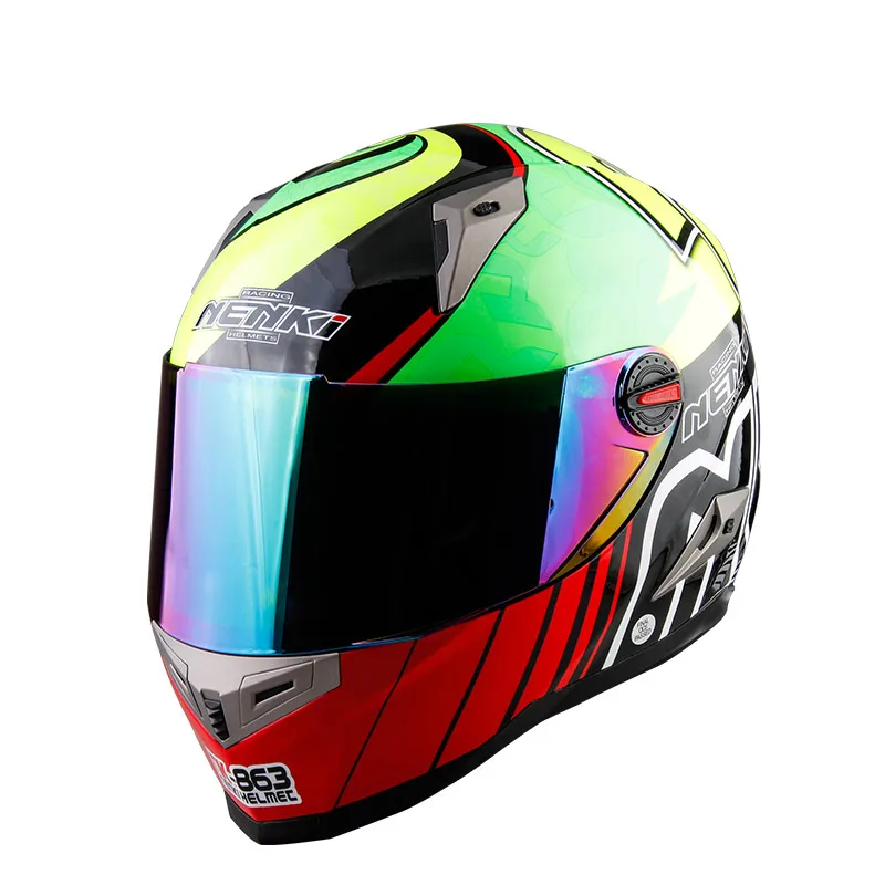 836 Lens Motorcycle Helmet Visor Black 