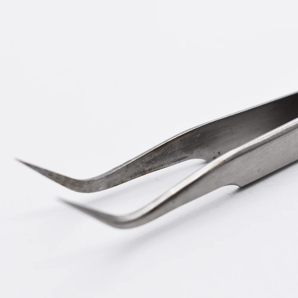 1 Pc Precision Stainless Steel Tweezers Vetus Switzerland Diy Tweezers Herramientas Hand Tools ST-17 - Image 4