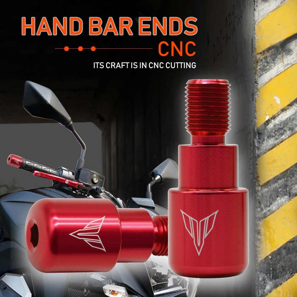 

Motorcycle Handlebars Grips Ends Bar Ends Handlebar Caps For Yamaha MT-07 MT-09 MT-10 FZ-07 2014-2017 XJ6 FZ-10 YZF R1