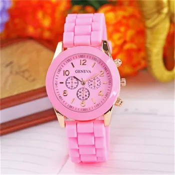 

2019 Luxury Brand Silicone quartz watch women men ladies fashion bracelt wrist watch wristwatch relogio feminino masculino Clock