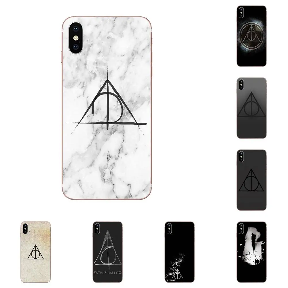 

Drawing TPU For Huawei P7 P8 P9 P10 P20 P30 Lite Mini Plus Pro 2017 2018 2019 Deathly Hallows White